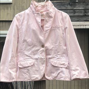 J Crew weathered classic twill blazer